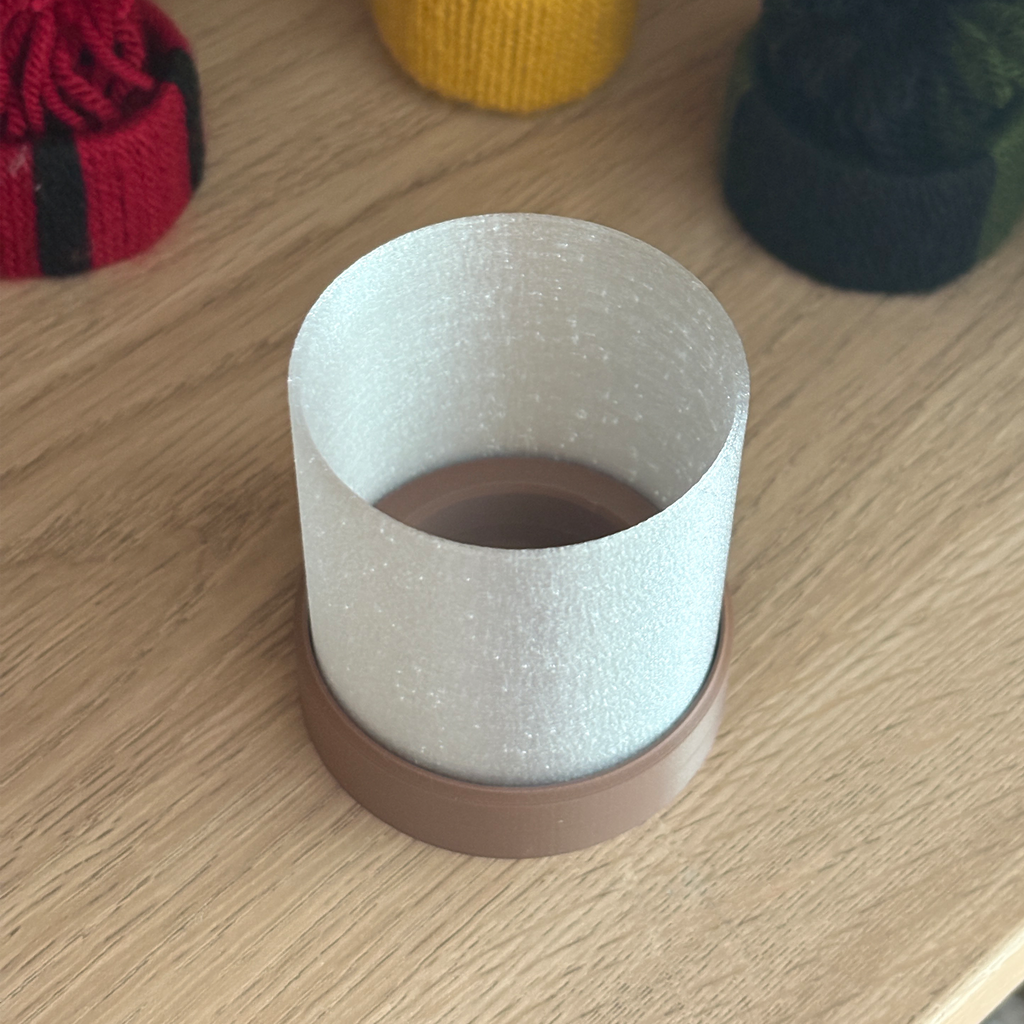Cylindrisk Lysestage (Kun til LED-lys)